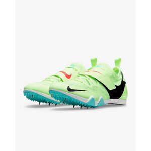 Nike Mens Pole Vault Elite Track Field Spikes AA1204-700 Neon Yellow Size 12
